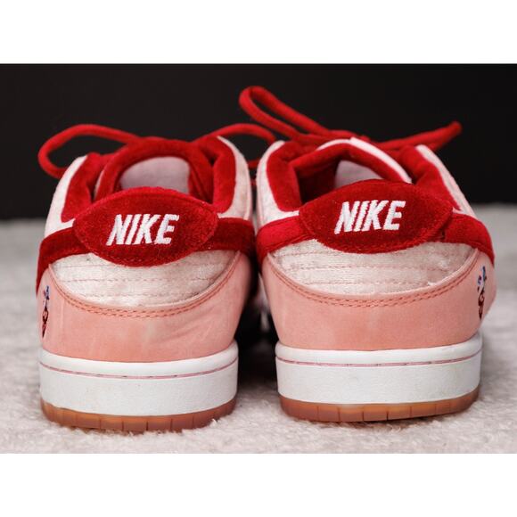 Nike SB Dunk Low Strangelove Pink Red Sneakers Mens 8.5 Womens 10 CT2552-800 - Picture 5 of 16